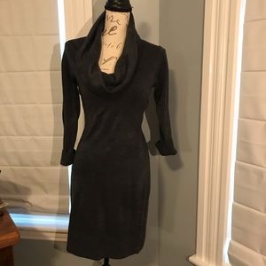 Beautiful cowl neck sweater dress